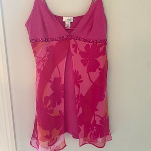Vintage lasenza lingerie dress/shirt